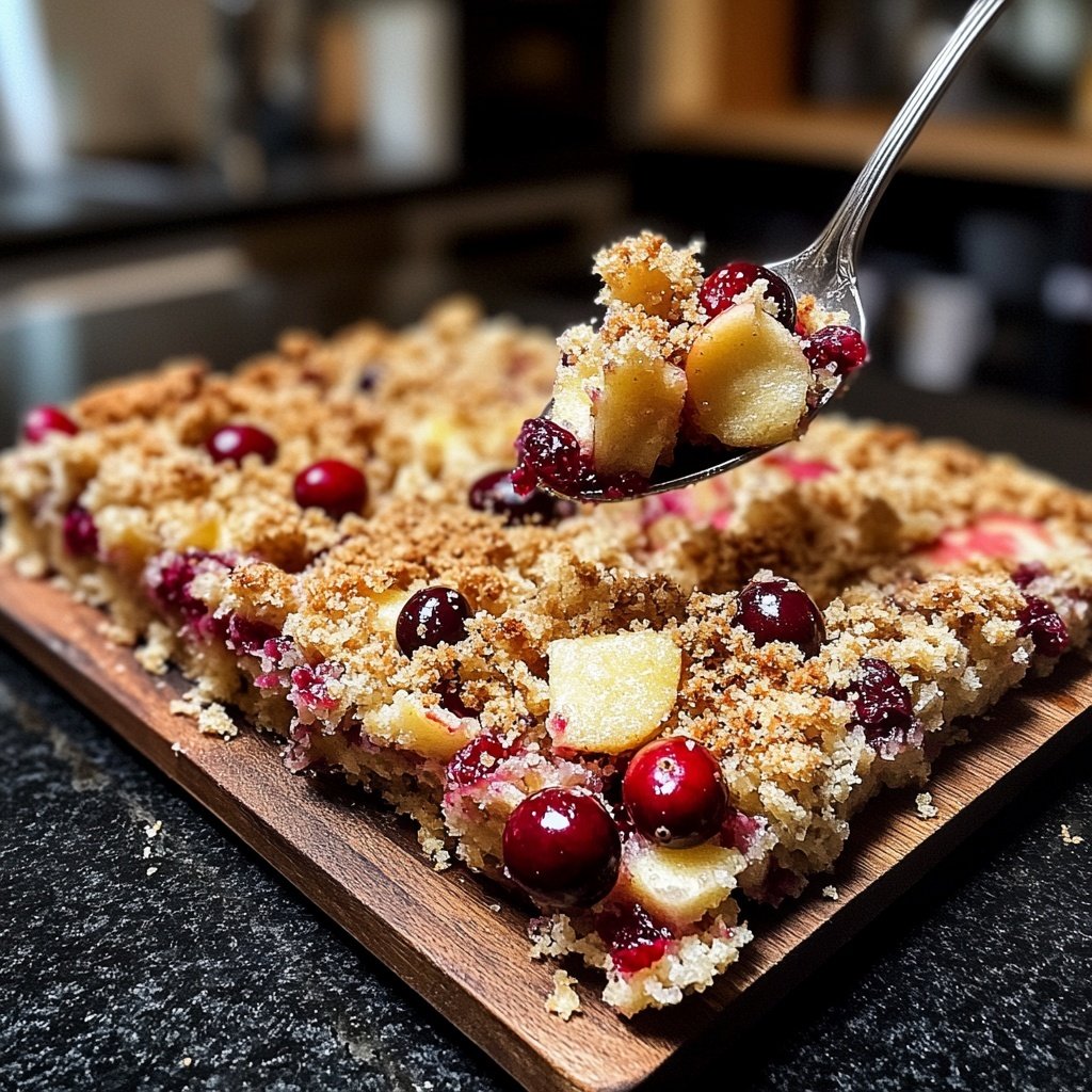 Traditionelle Cranberry-Apfel-Füllung