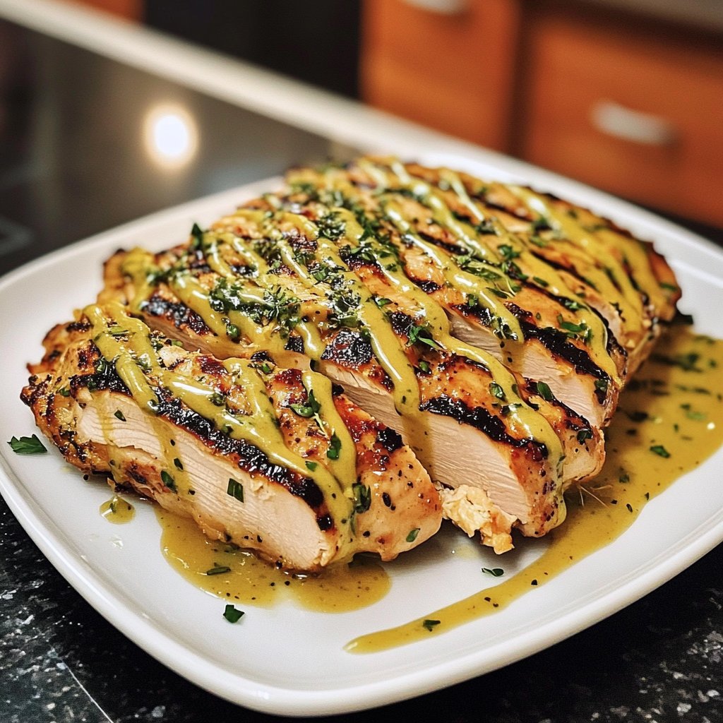 Hähnchenbrust mit Zitronensauce