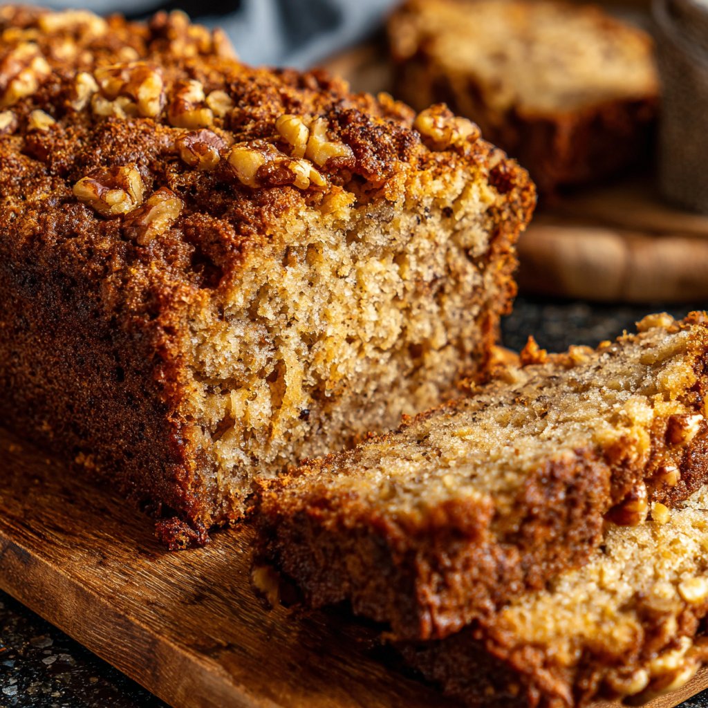 Bananenbrot ohne Zucker