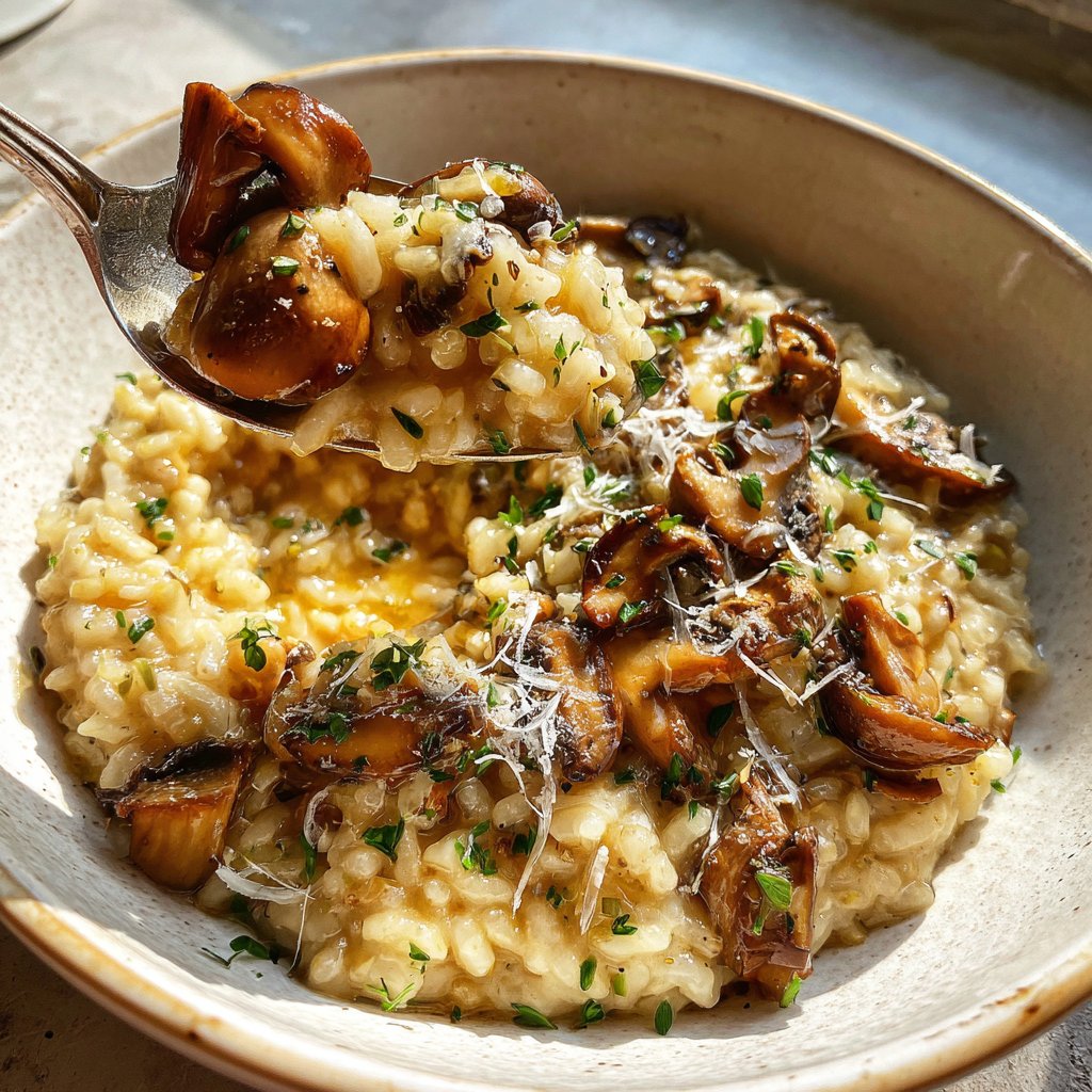 Risotto mit Champignons