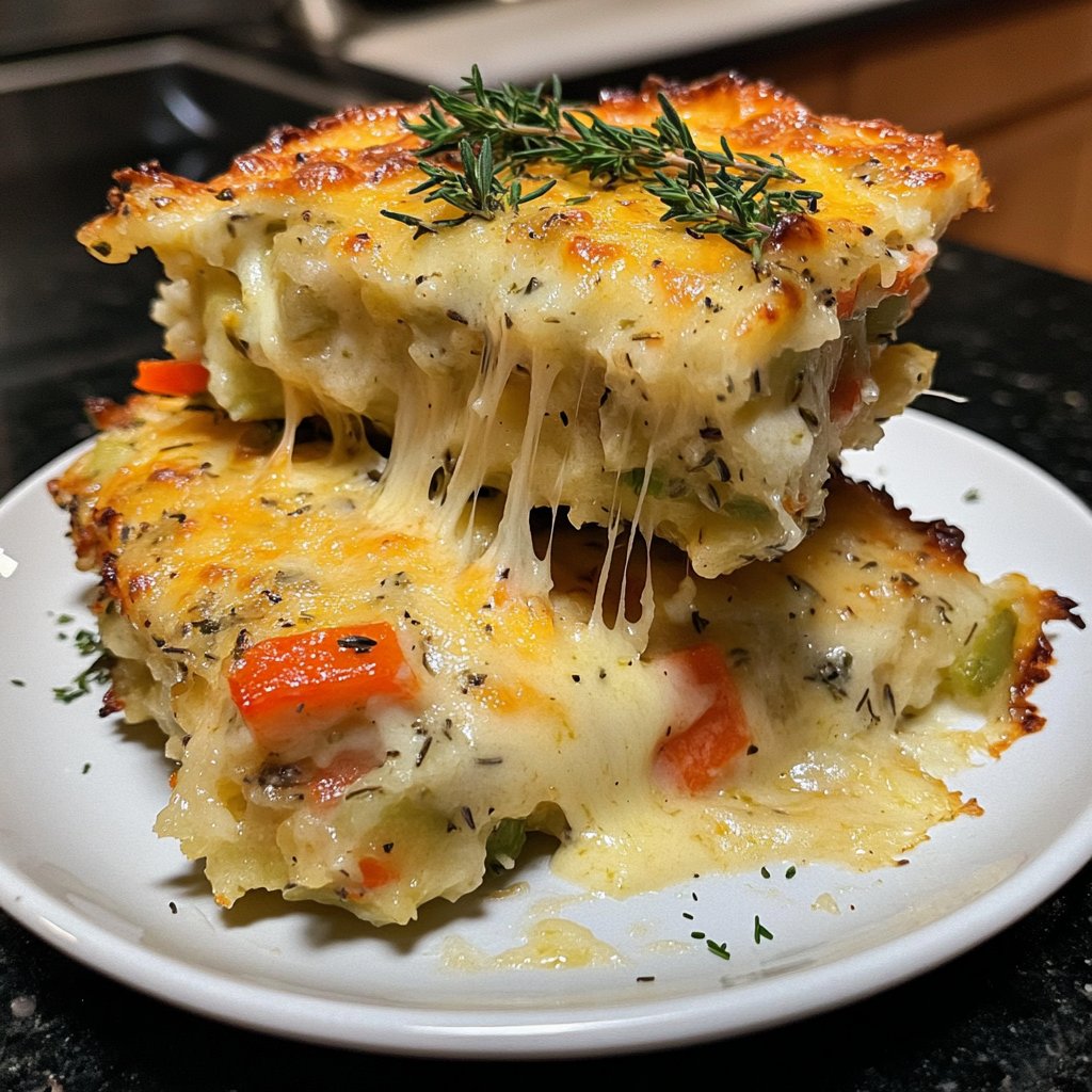 Gemüseauflauf mit Kräutern