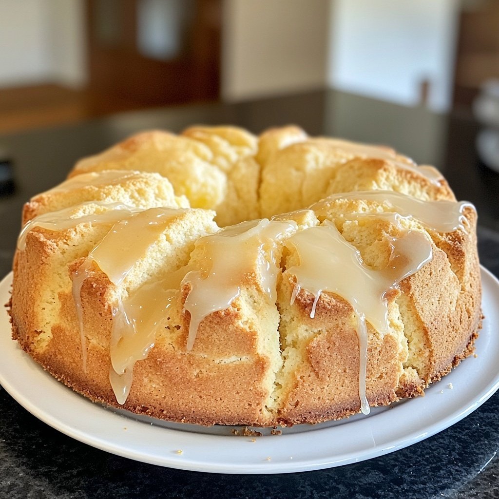 Zitronenkuchen mit Grieß