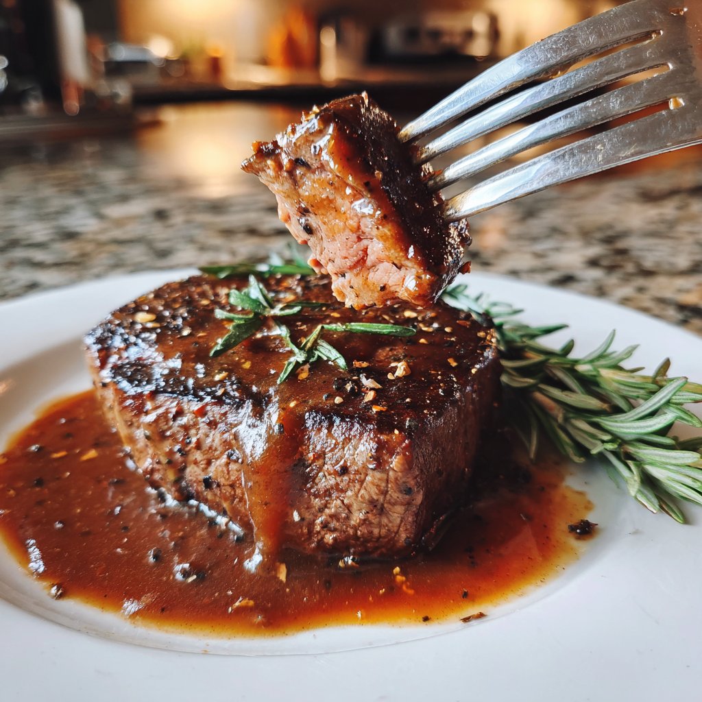 Rinderfilet mit Rotweinsauce