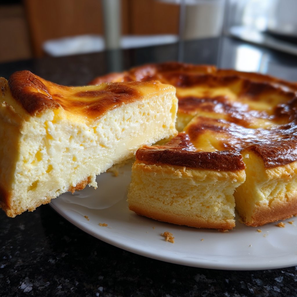 Käsekuchen klassisch gebacken
