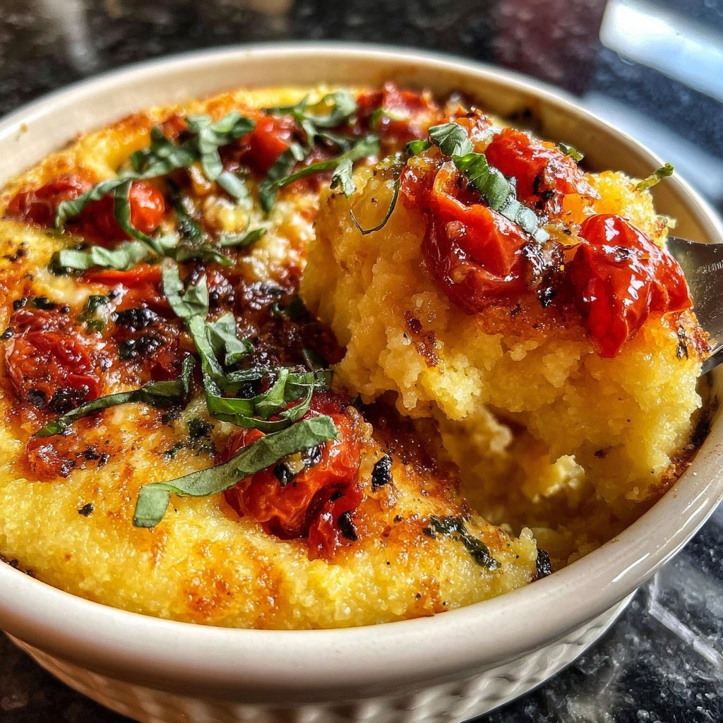 Polenta mit Tomaten