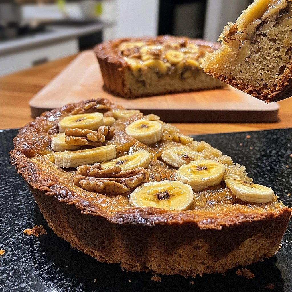 Bananenbrot mit weicher Krume