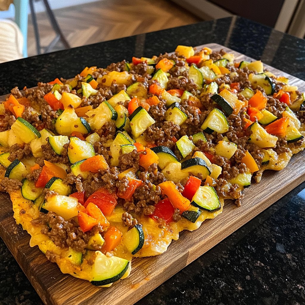 Hackfleisch Zucchini Pfanne