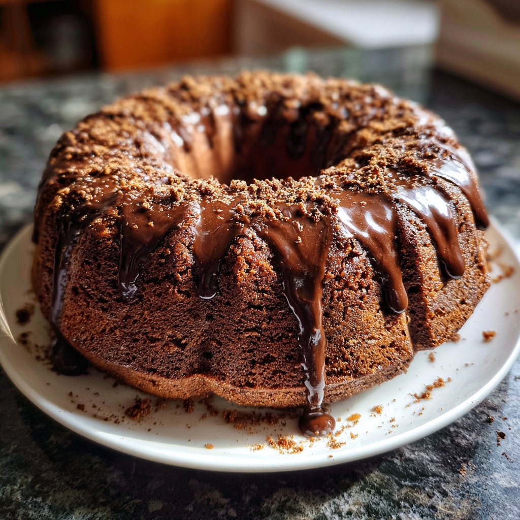 Blechkuchen klassisch mit Kakao
