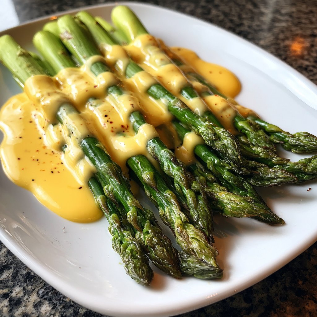 Spargel mit Sauce Hollandaise