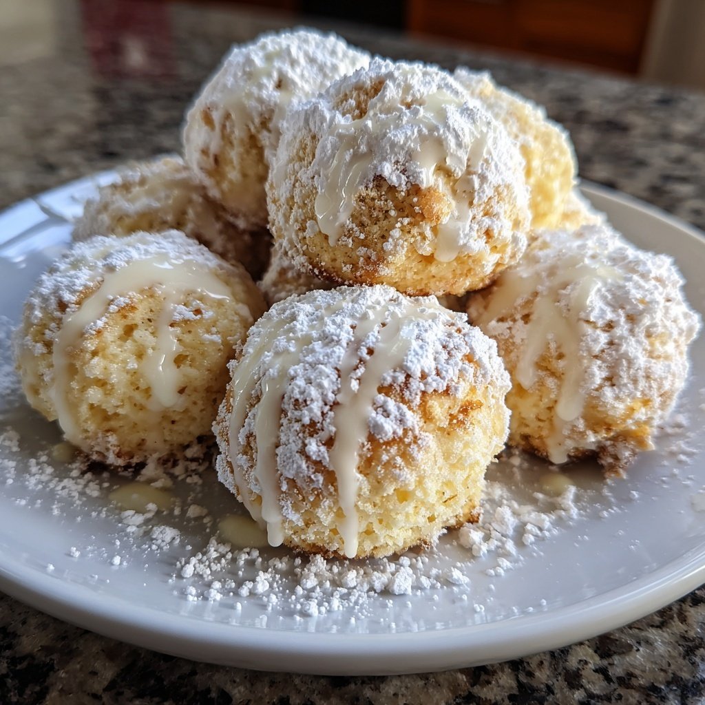 Quarkbällchen fluffig ohne Zucker