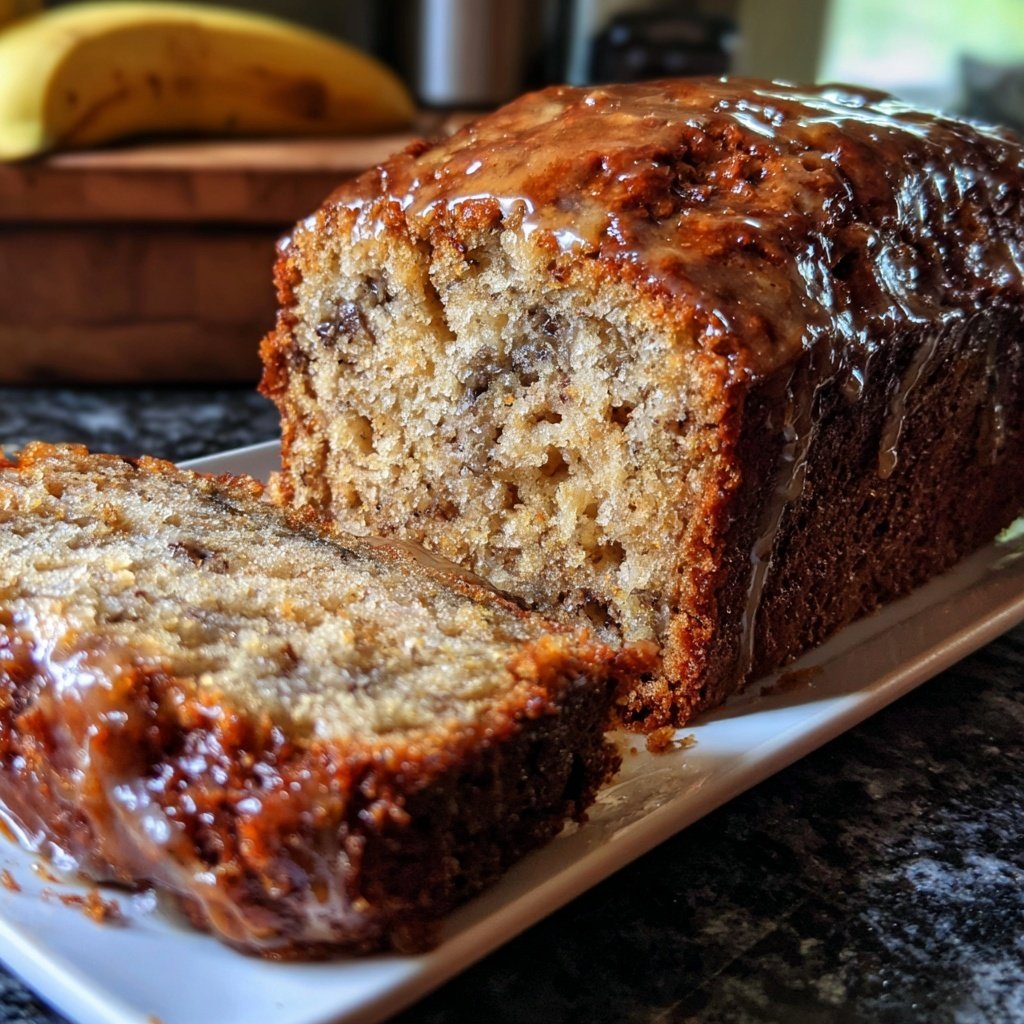 Bananenbrot mit Espresso