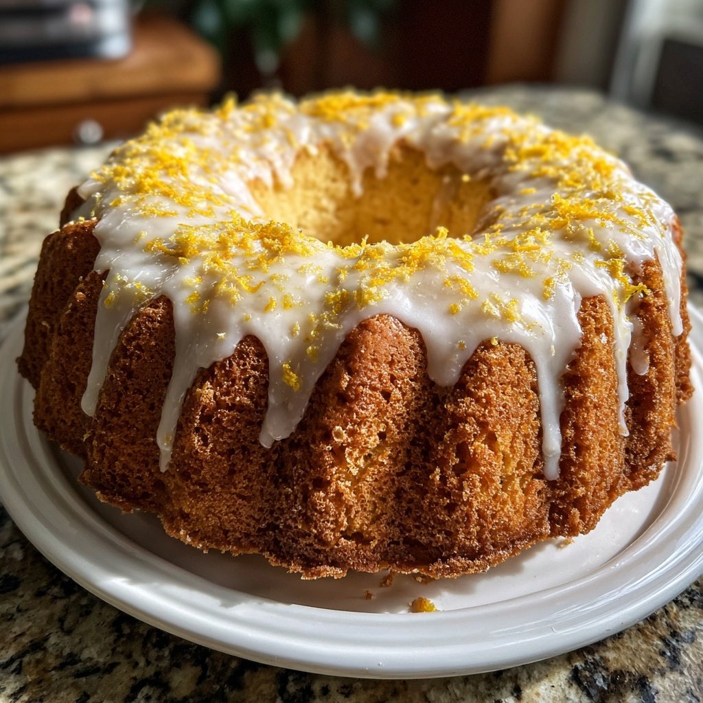 Zitronenkuchen ohne Backpulver