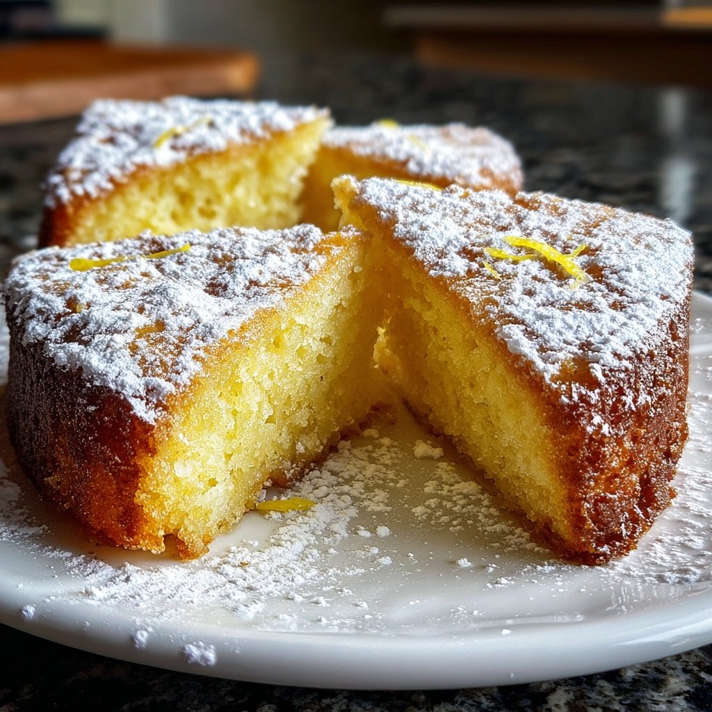 Zitronenkuchen ohne Ei