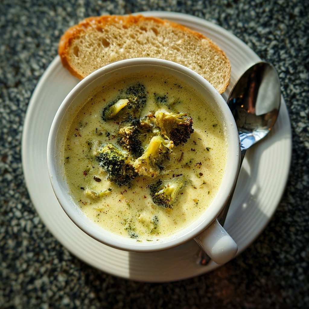 Blumenkohlsuppe mit Brokkoli