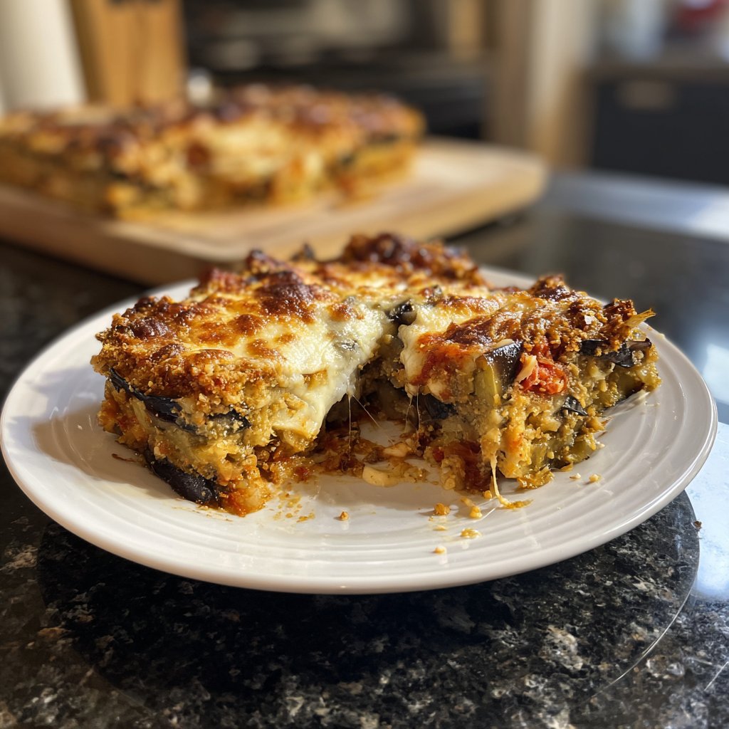 Auberginenauflauf leicht und saftig