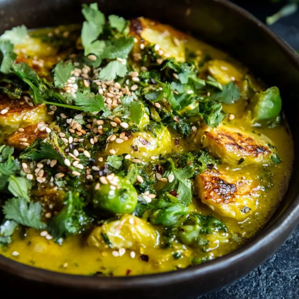 Gerösteter Rosenkohl mit Sojasauce